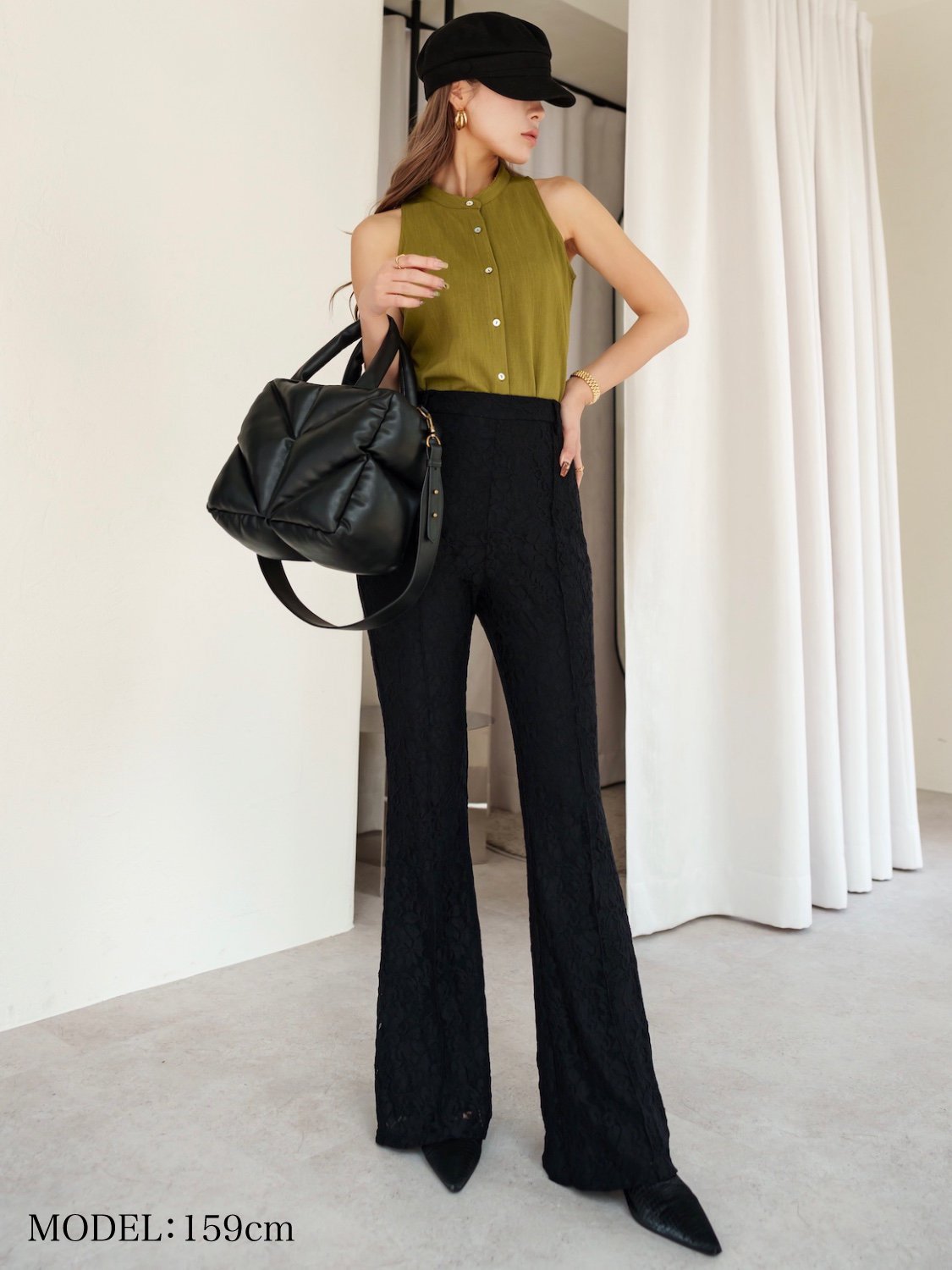 ノースリーブ ツイル Shirt