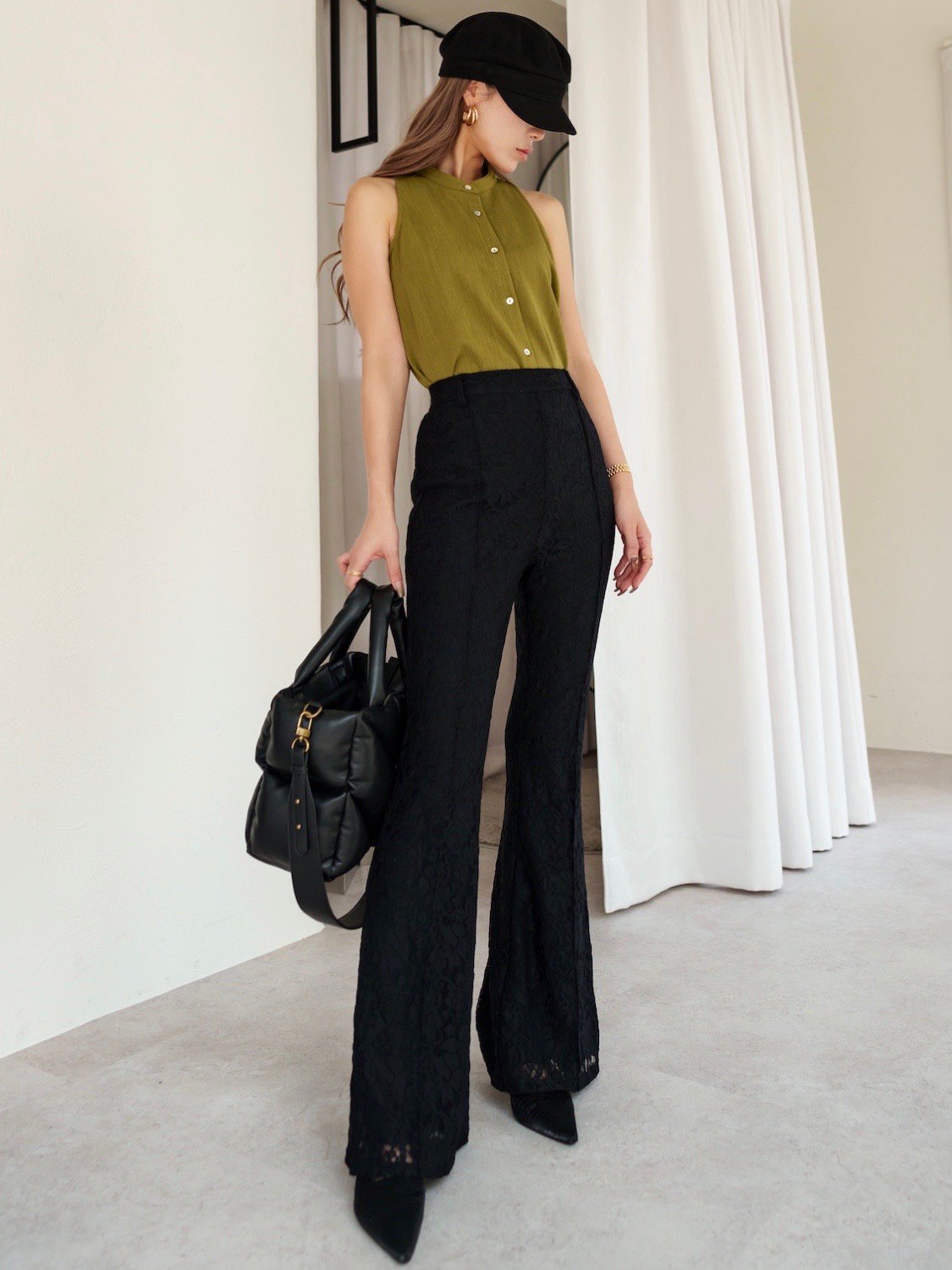 ノースリーブ ツイル Shirt