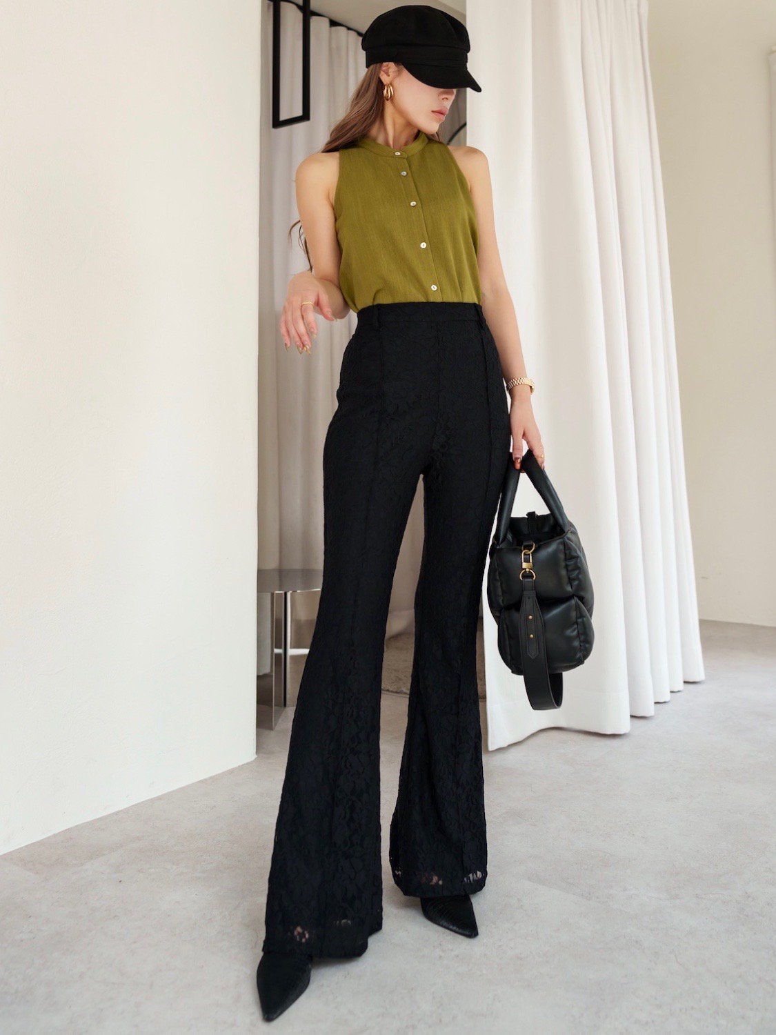 ノースリーブ ツイル Shirt