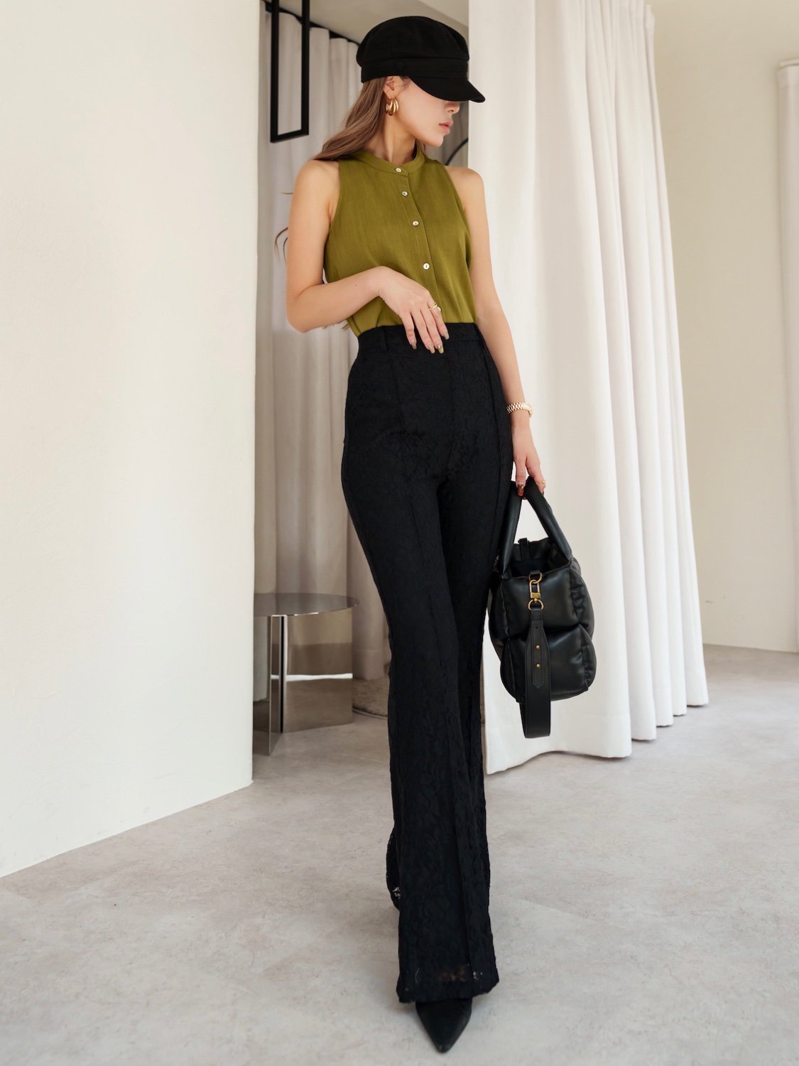 ノースリーブ ツイル Shirt