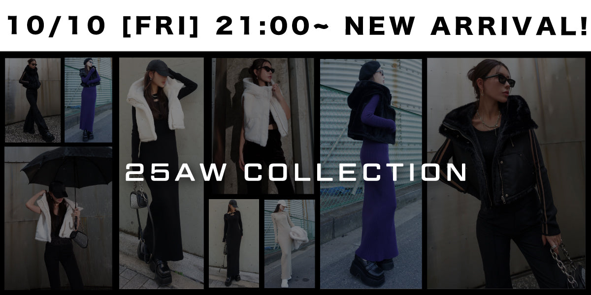 10/10(FRI) 21:00~ <br>NEW ARRIVAL!!