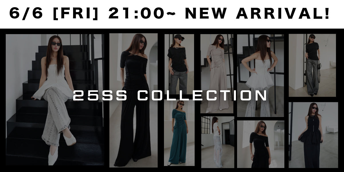 6/6(FRI) 21:00~ <br>NEW ARRIVAL!!