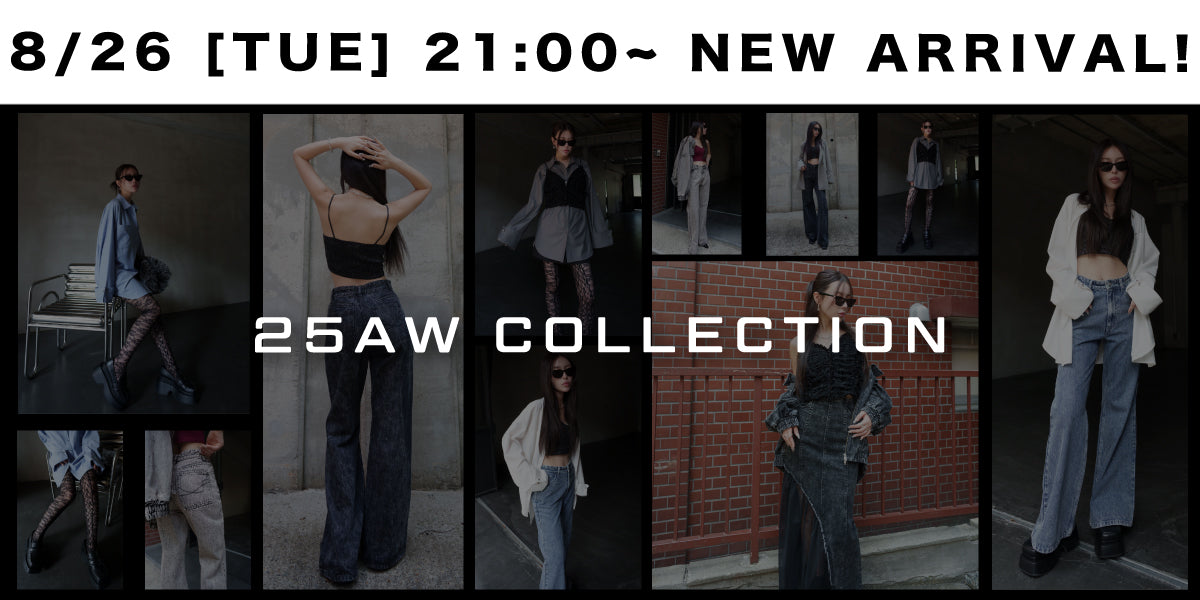 8/26(TUE) 21:00~ <br>NEW ARRIVAL!!