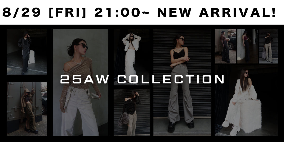 8/29(FRI) 21:00~ <br>NEW ARRIVAL!!