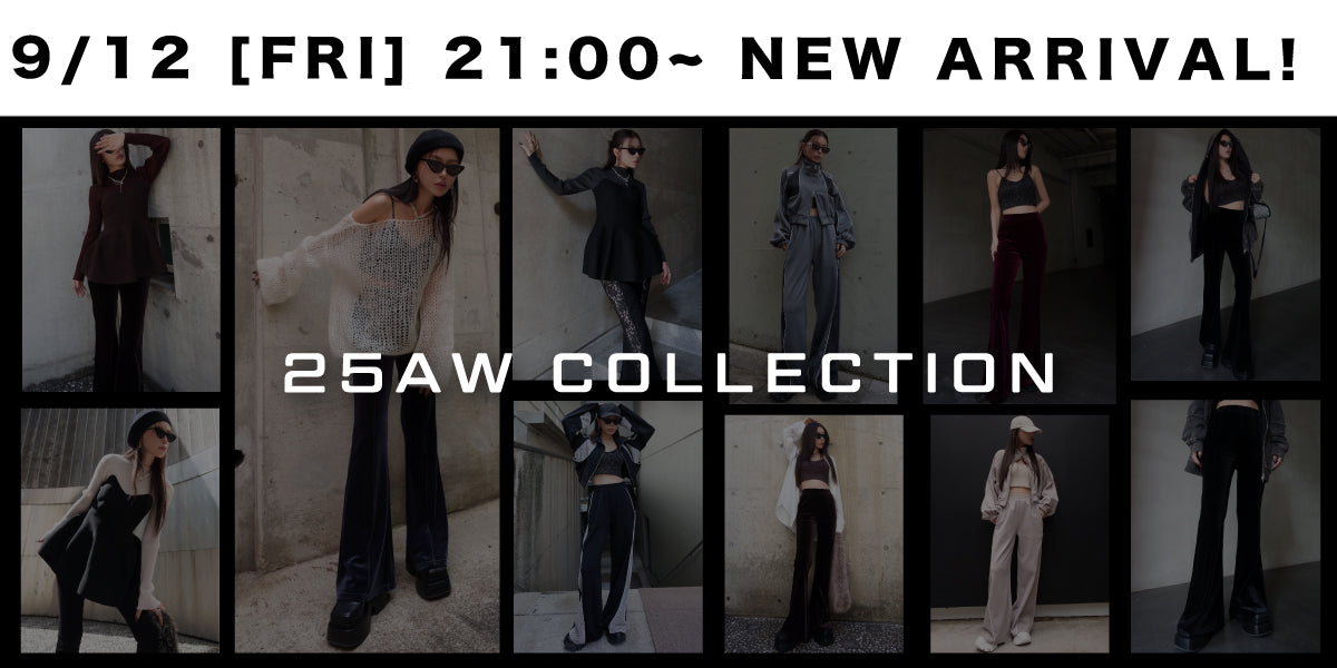 9/12(FRI) 21:00~ <br>NEW ARRIVAL!!