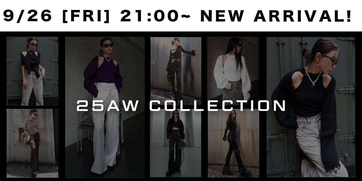 9/26(FRI) 21:00~ <br>NEW ARRIVAL!!