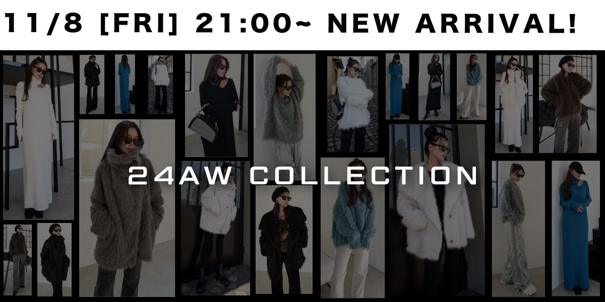 11/8(FRI) 21:00~ <br>NEW ARRIVAL!!