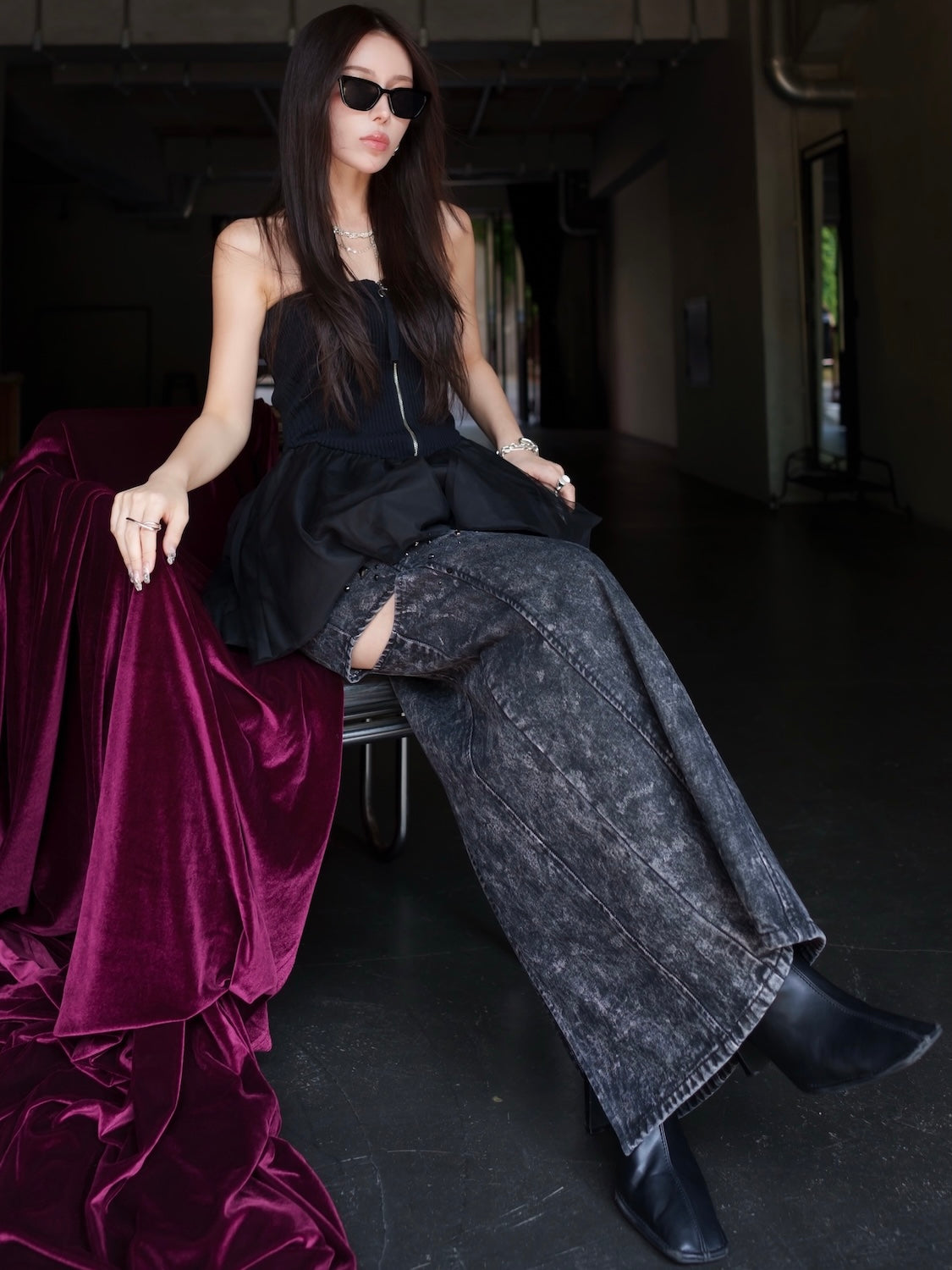 MODEL：159cm