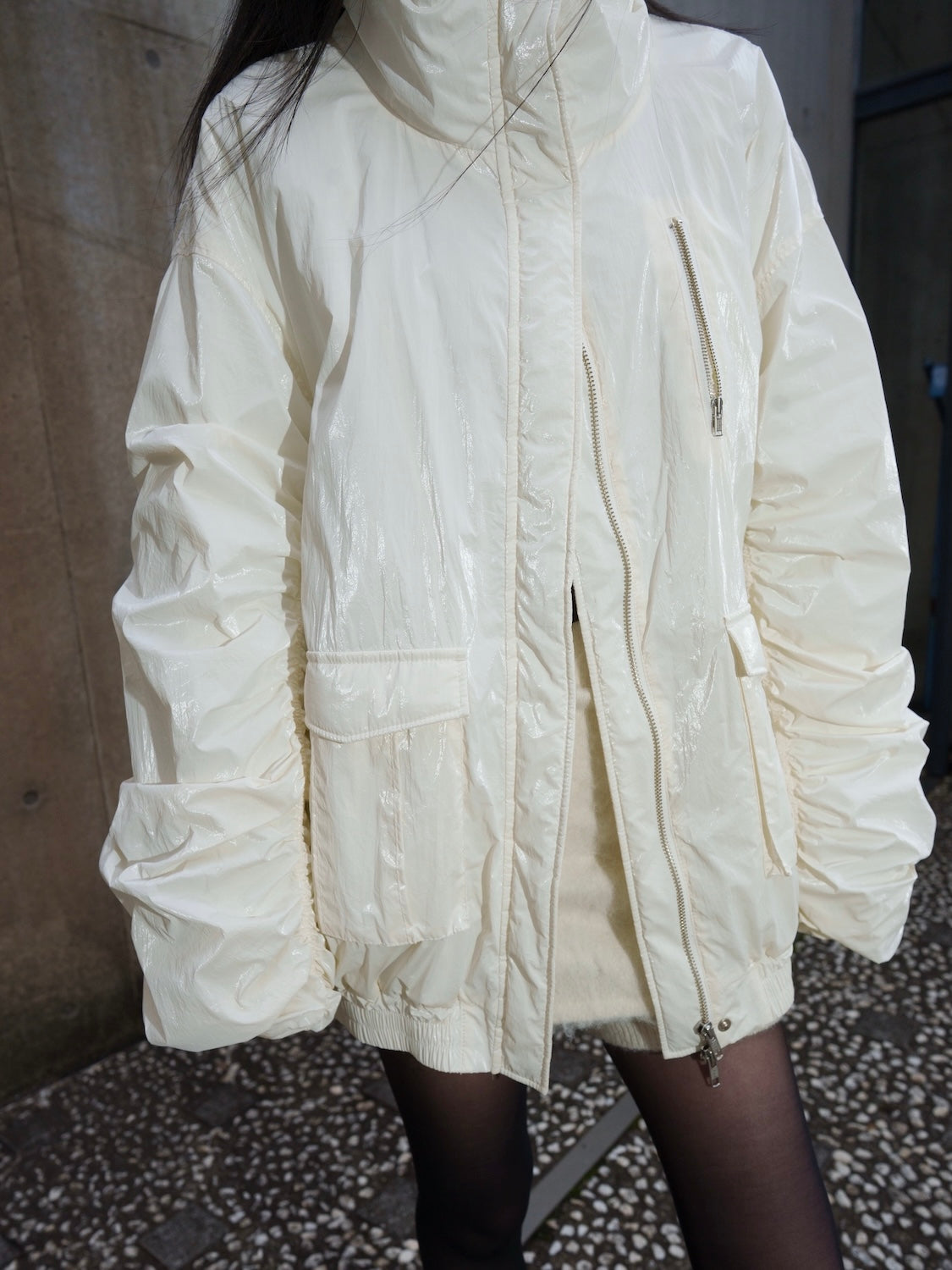 グロッシー ライトパファー Jacket