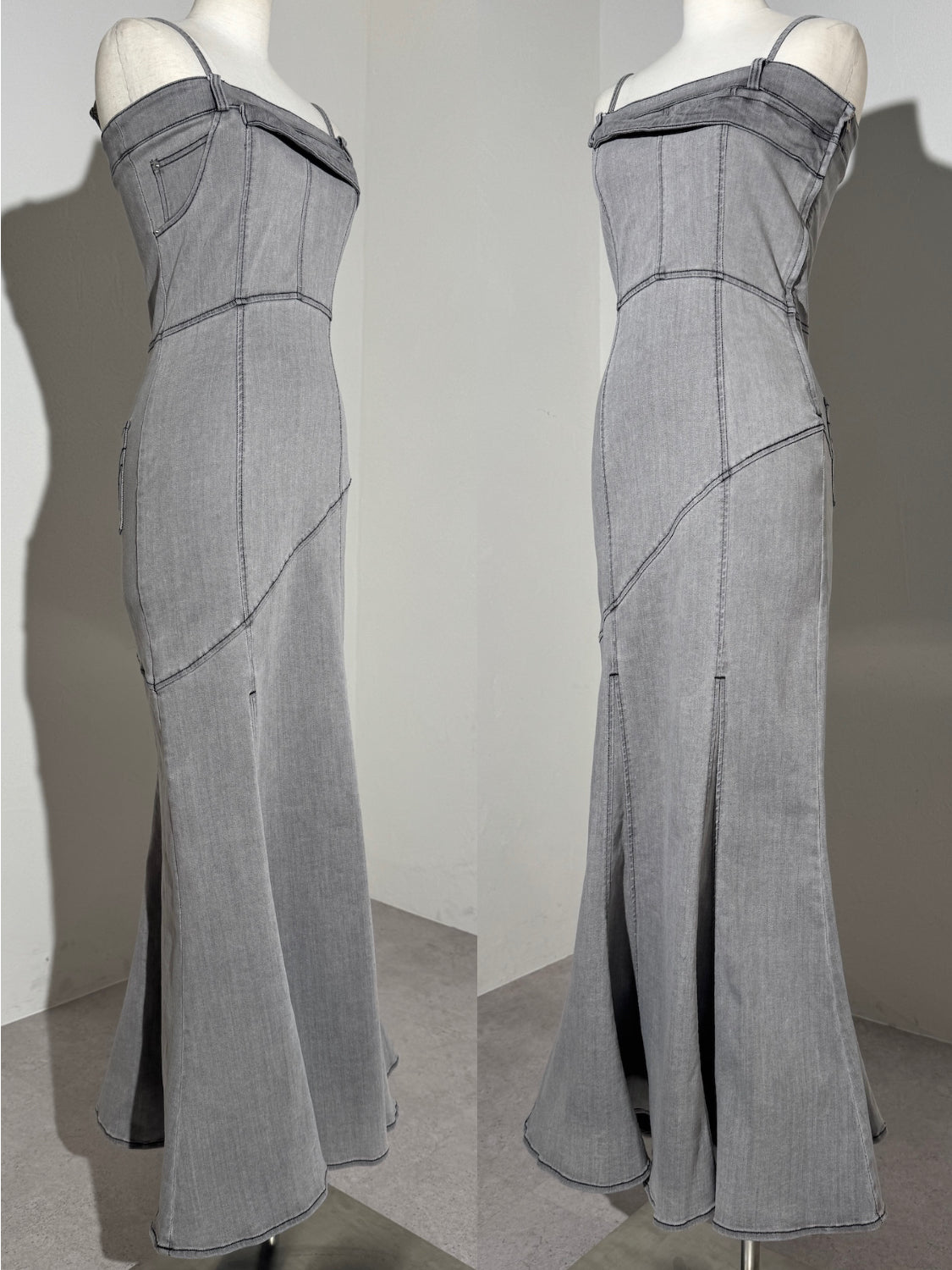 マーメイド DENIM DRESS