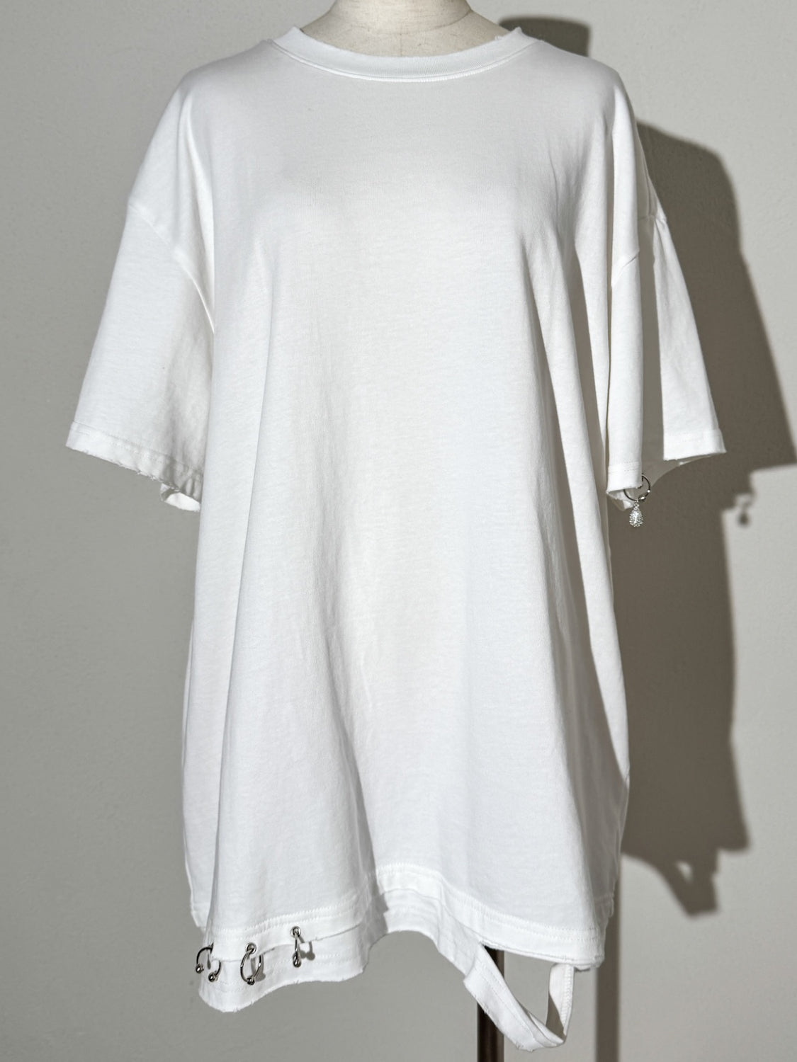 [UNISEX] Washed パヴェドロップ Over TEE