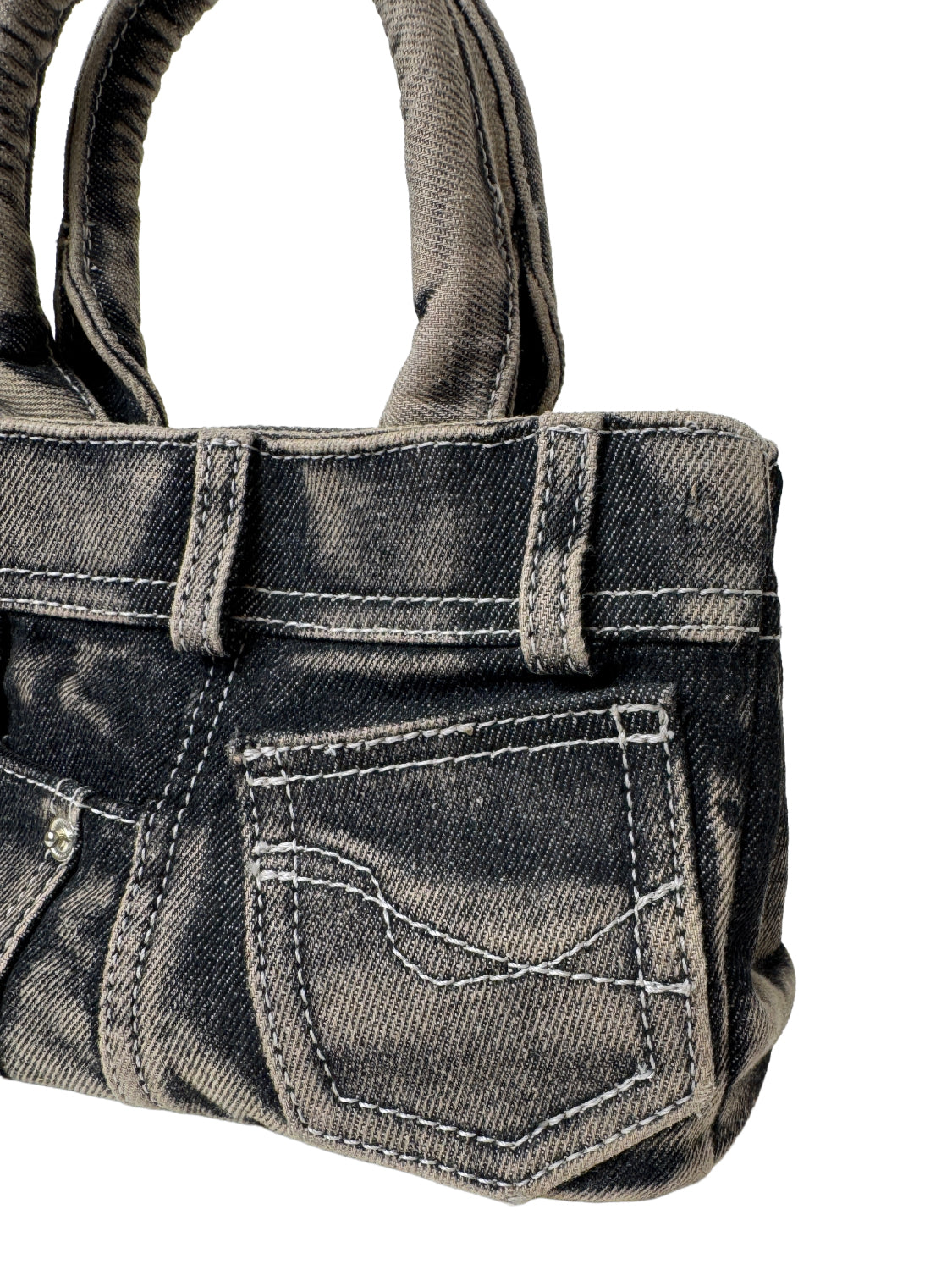 DENIM ミニ トートバッグ