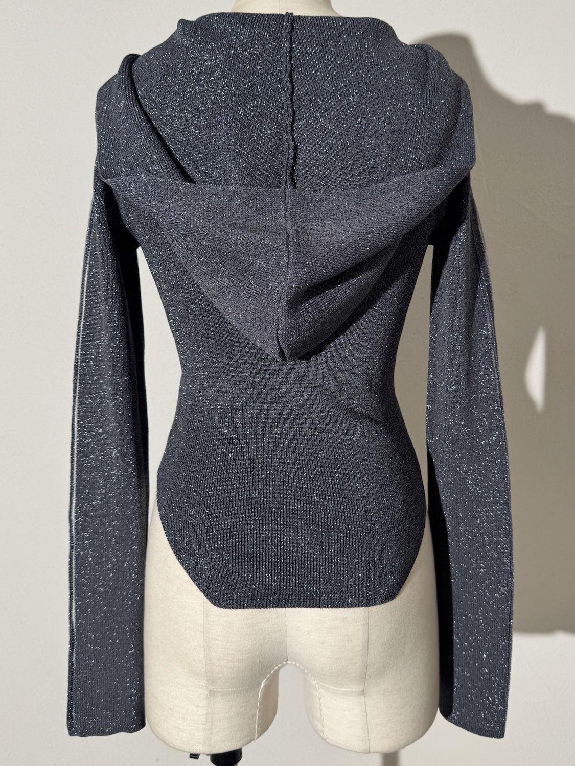 シアーライン Half ジップフーディー KNIT