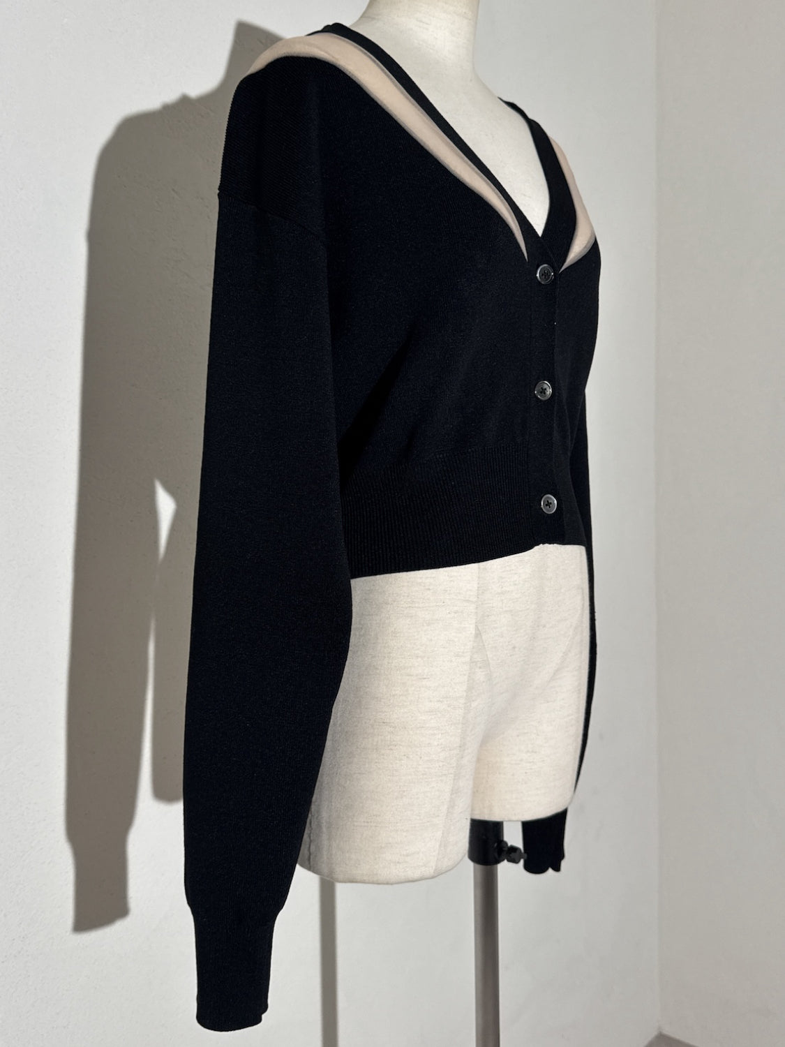 シアー Switch KNIT カーデトップス
