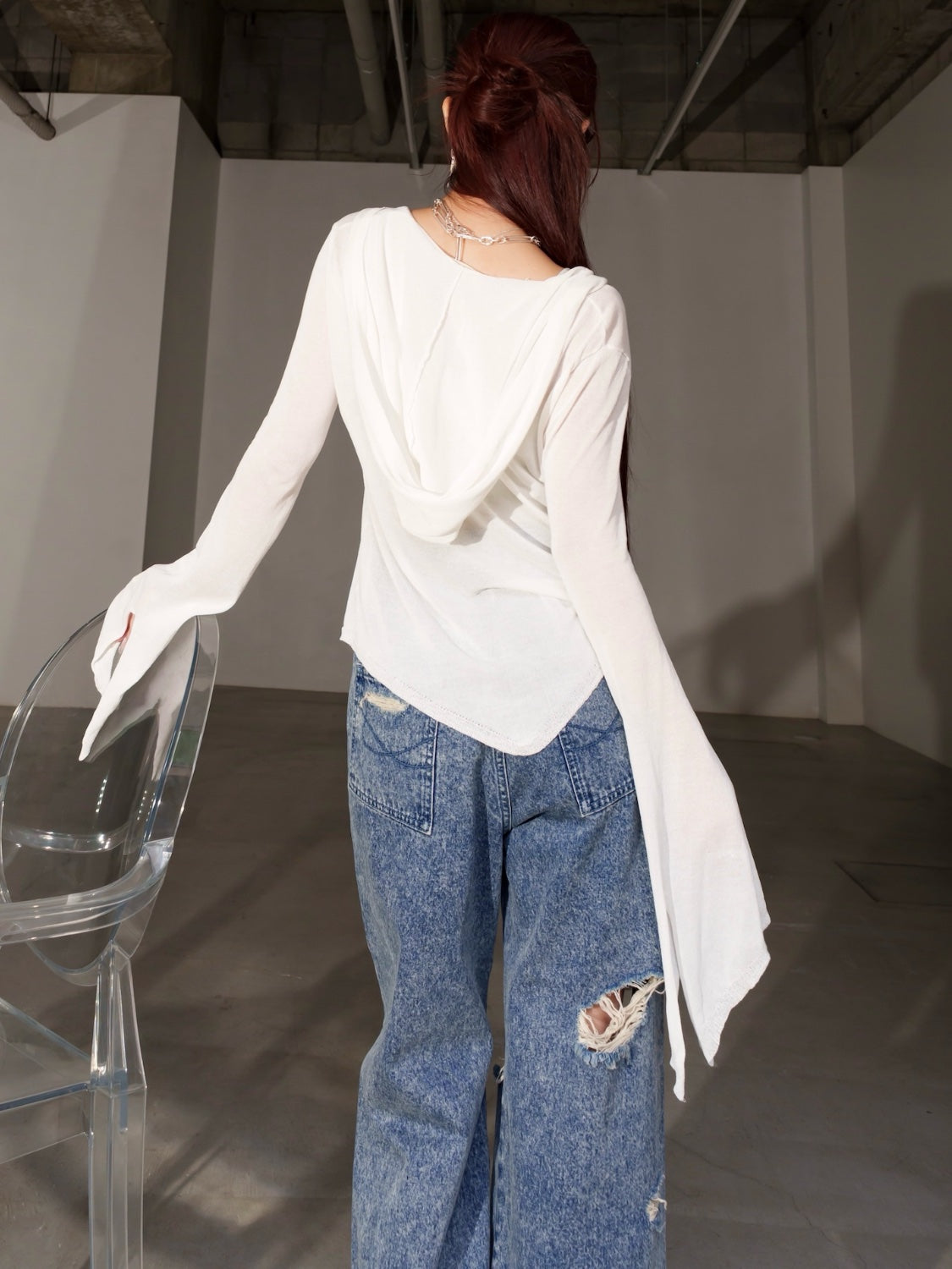Shade シアー Summer KNITカーディガン