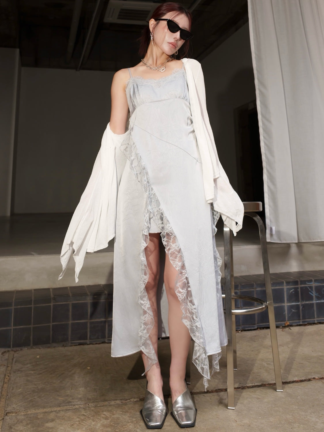 Shade シアー Summer KNITカーディガン