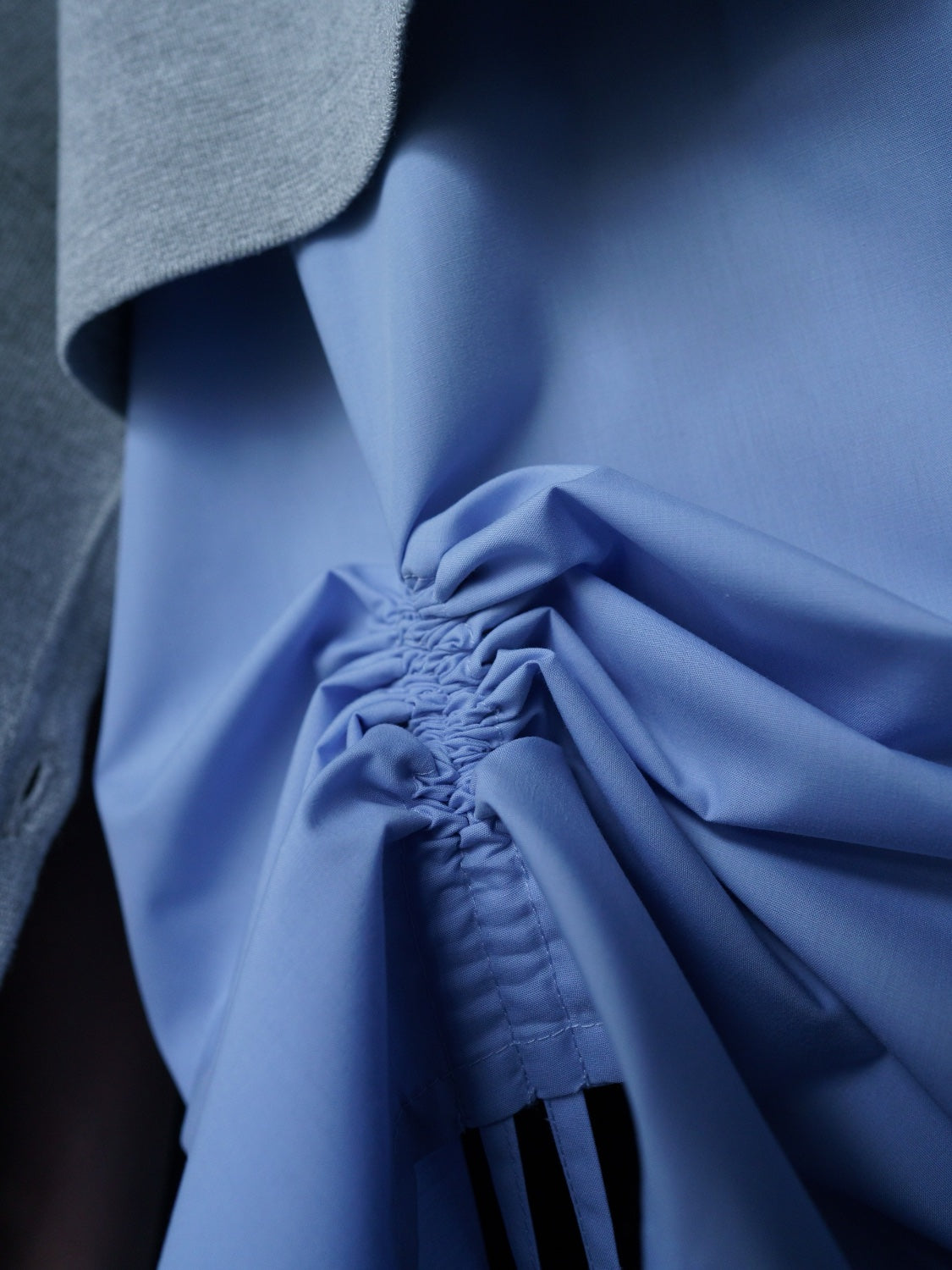 レイヤード KNIT & ブラウス セット