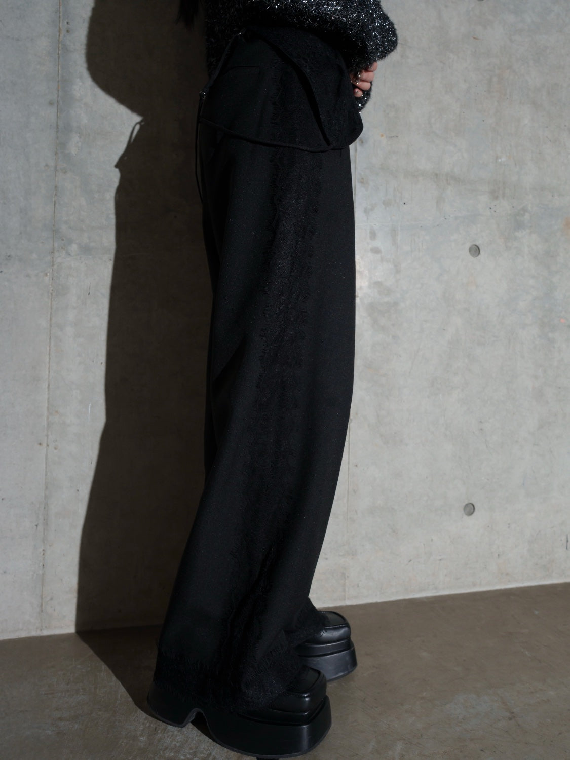 Multi-way レースコンビ ツイル サロペット