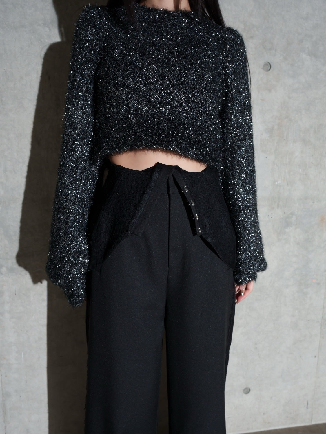 Multi-way レースコンビ ツイル サロペット