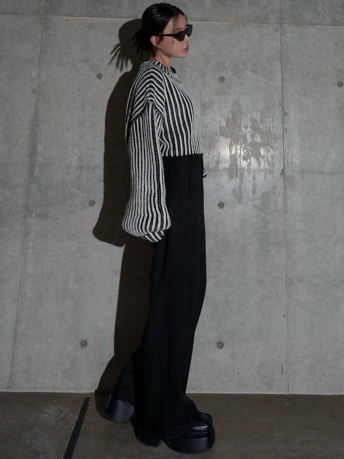 Multi-way レースコンビ ツイル サロペット