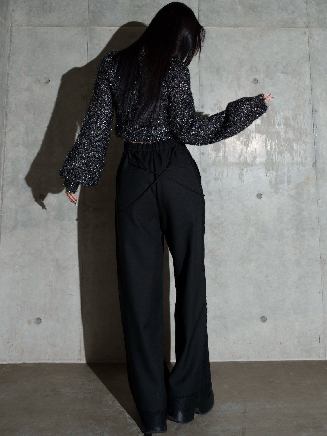 Multi-way レースコンビ ツイル サロペット