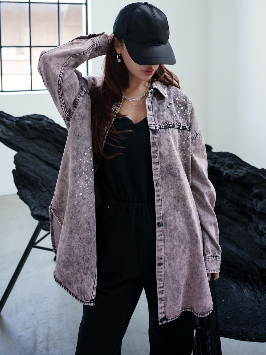 グラデストーン DENIM シャツ