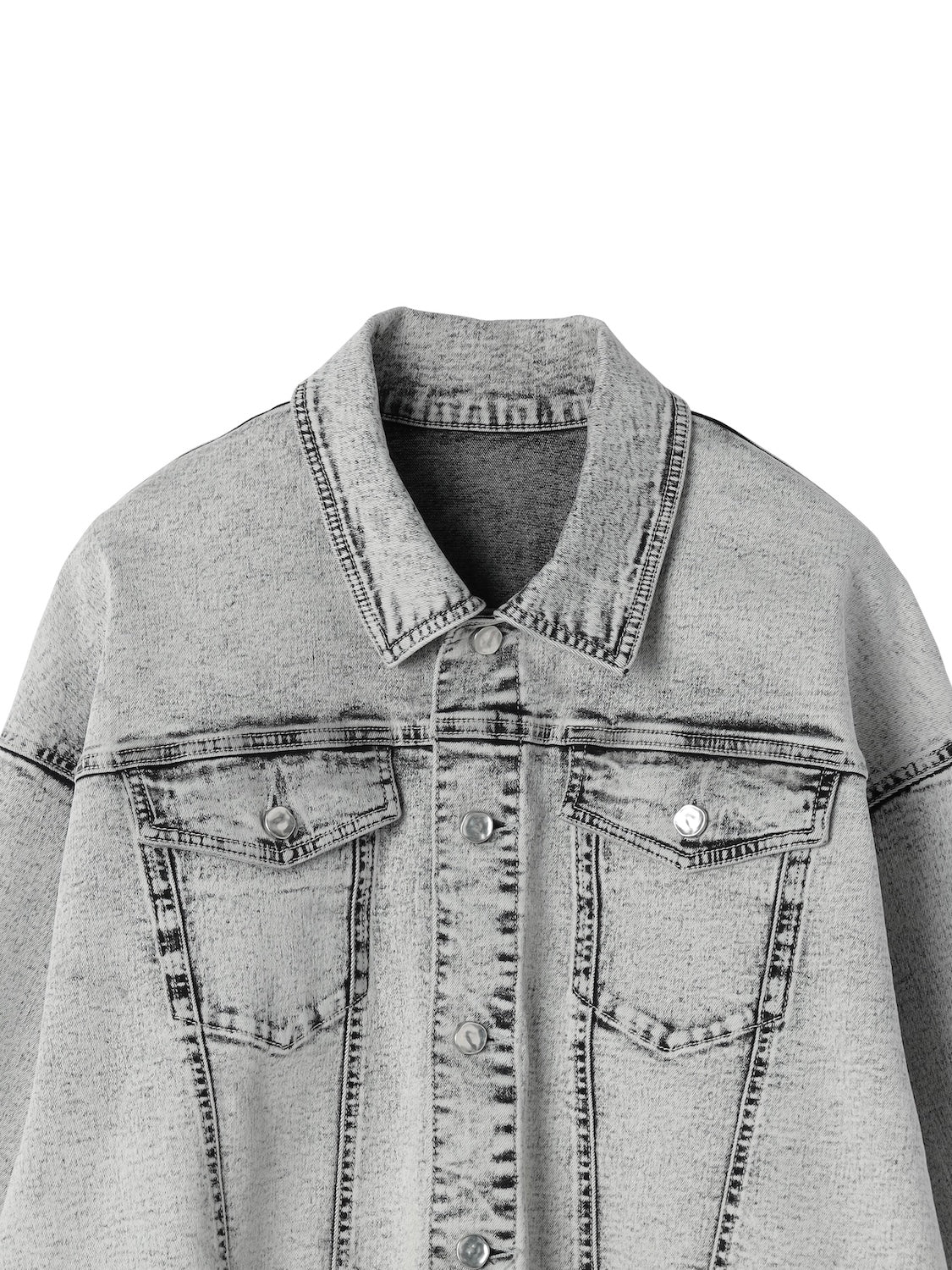 アシンメトリー DENIM ジャケット