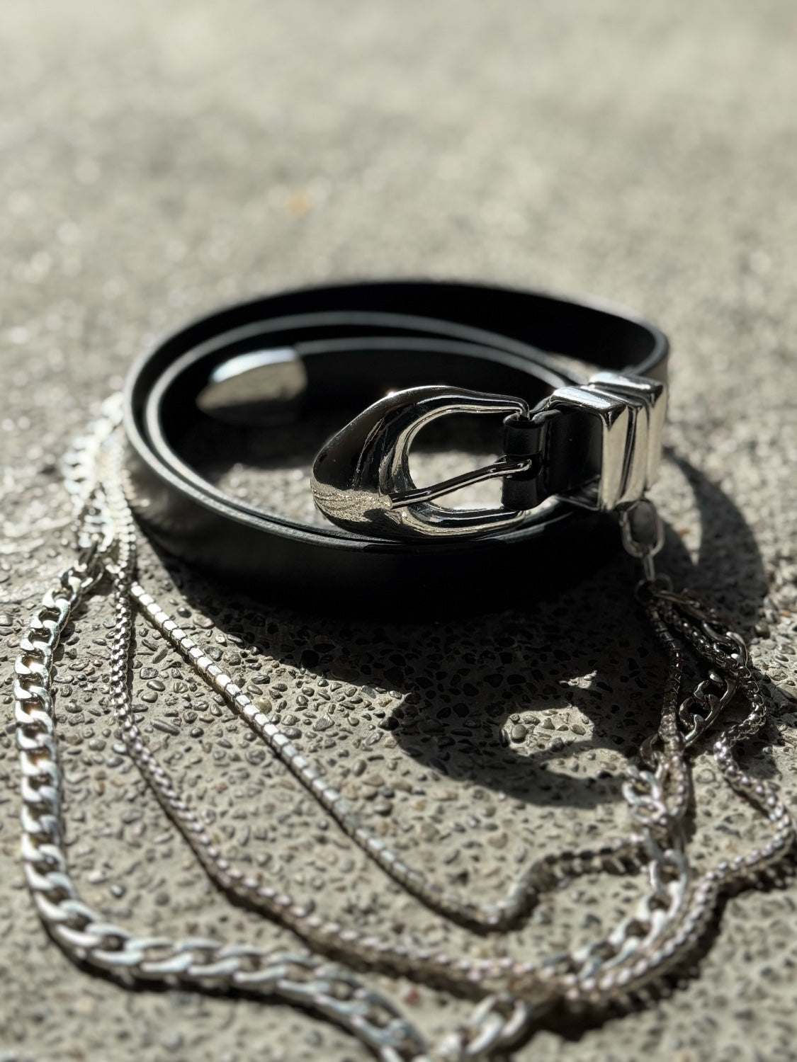 マルチチェーン Leather ベルト