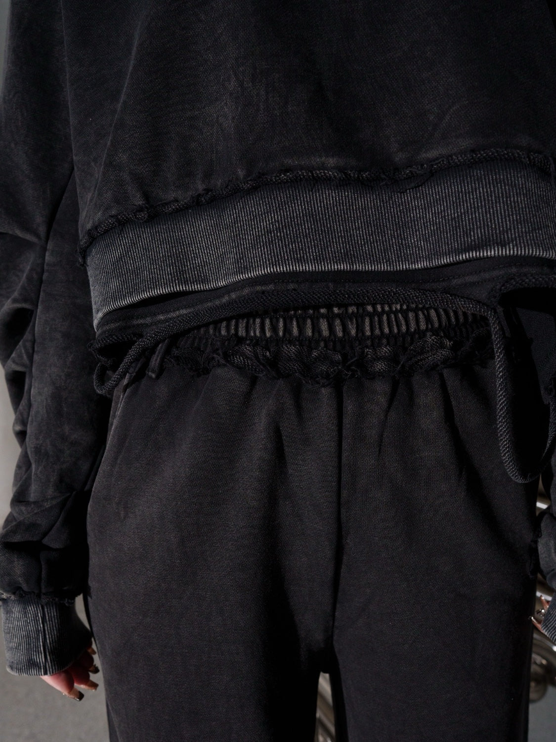 ピグメント Short ダメージ プルオーバー