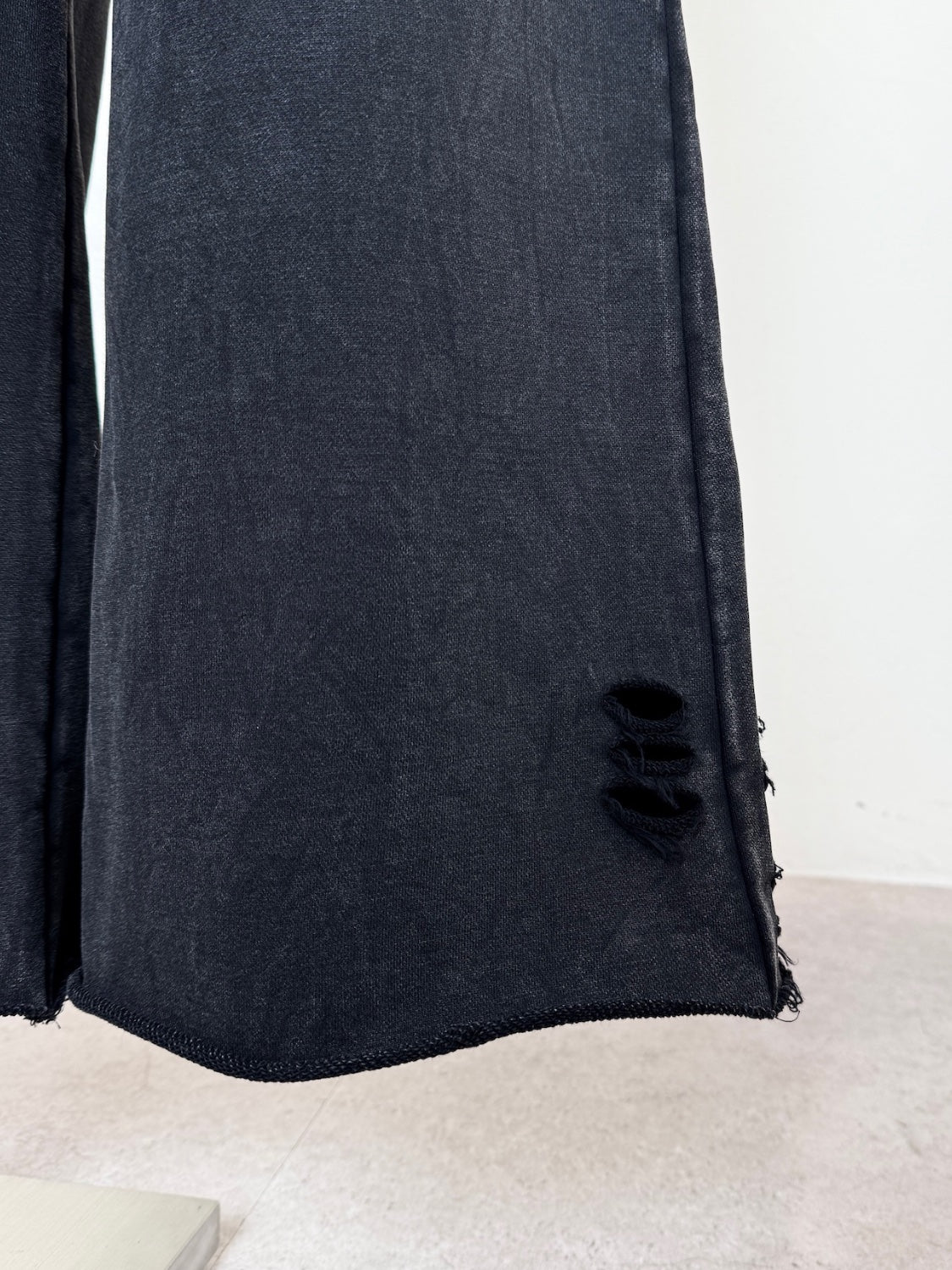 ピグメント Wide ダメージスウェットパンツ