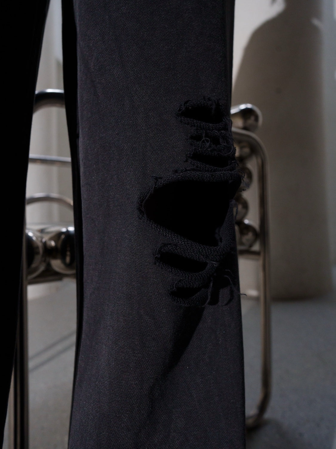 ピグメント Wide ダメージスウェットパンツ