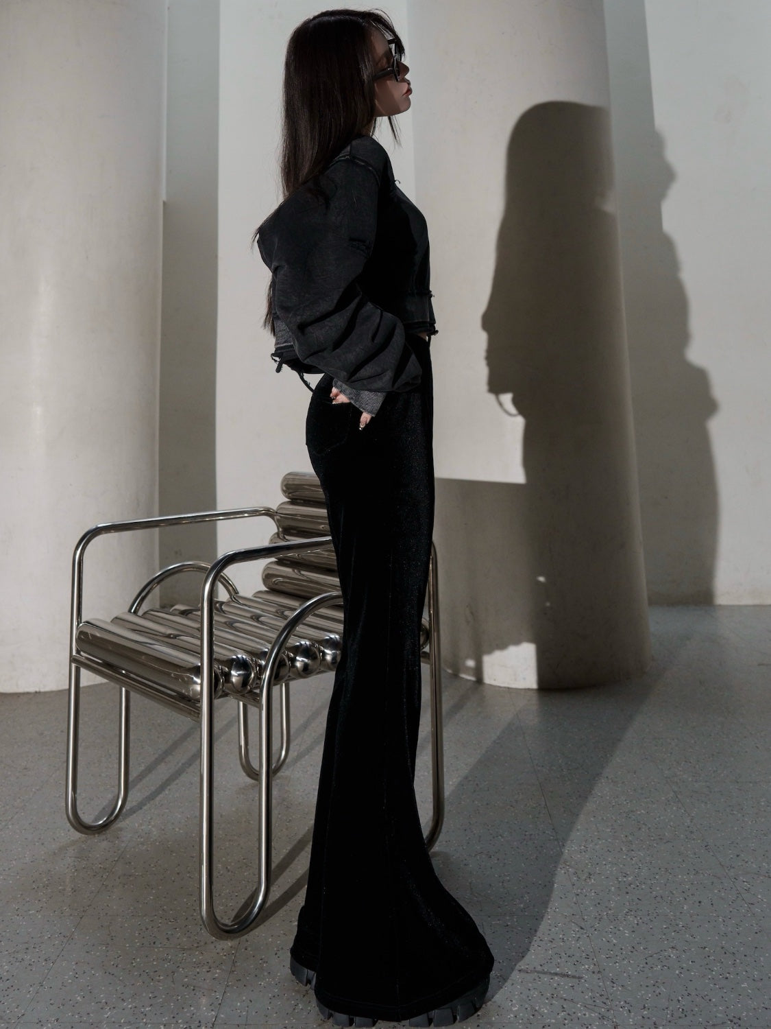 ピグメント Short ダメージ プルオーバー