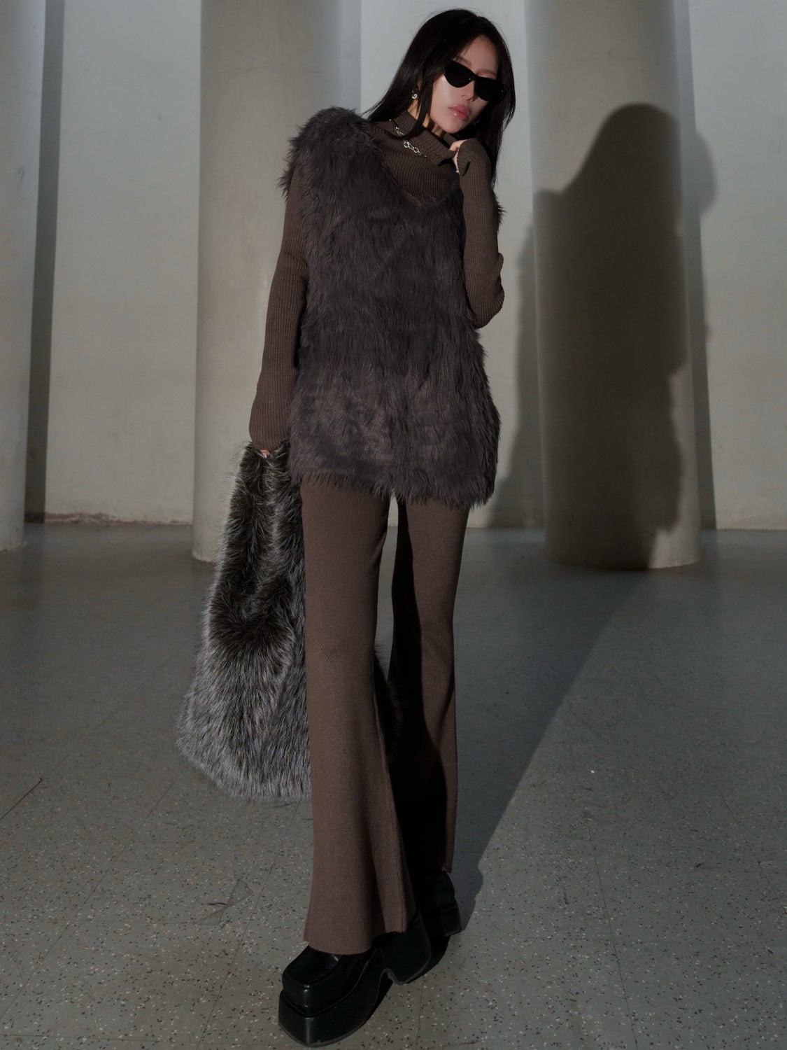 3ピース KNIT セットアップ