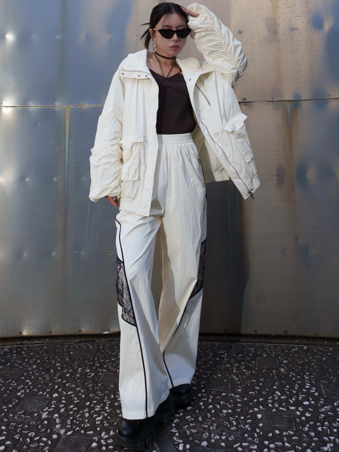 グロッシー ライトパファー Jacket