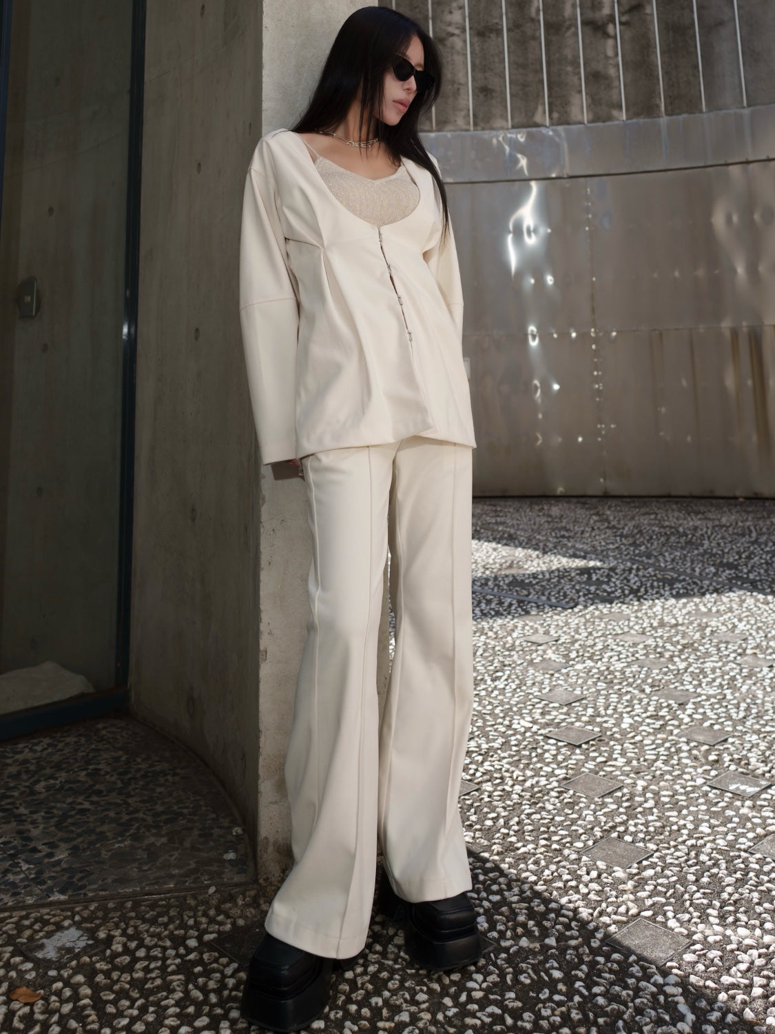 2Way ウェーブ Melton セットアップ