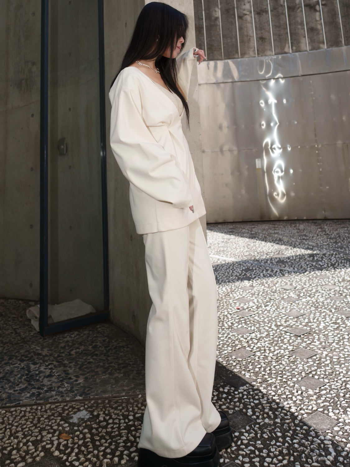 2Way ウェーブ Melton セットアップ