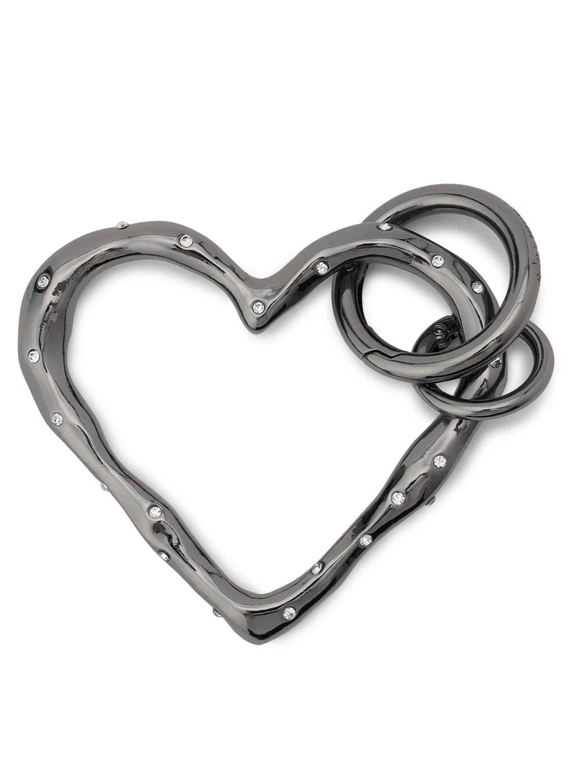 ストーン Heart キーリング