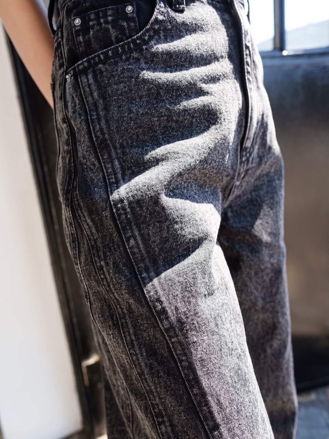 ダイアゴナル シーム ワイド DENIM