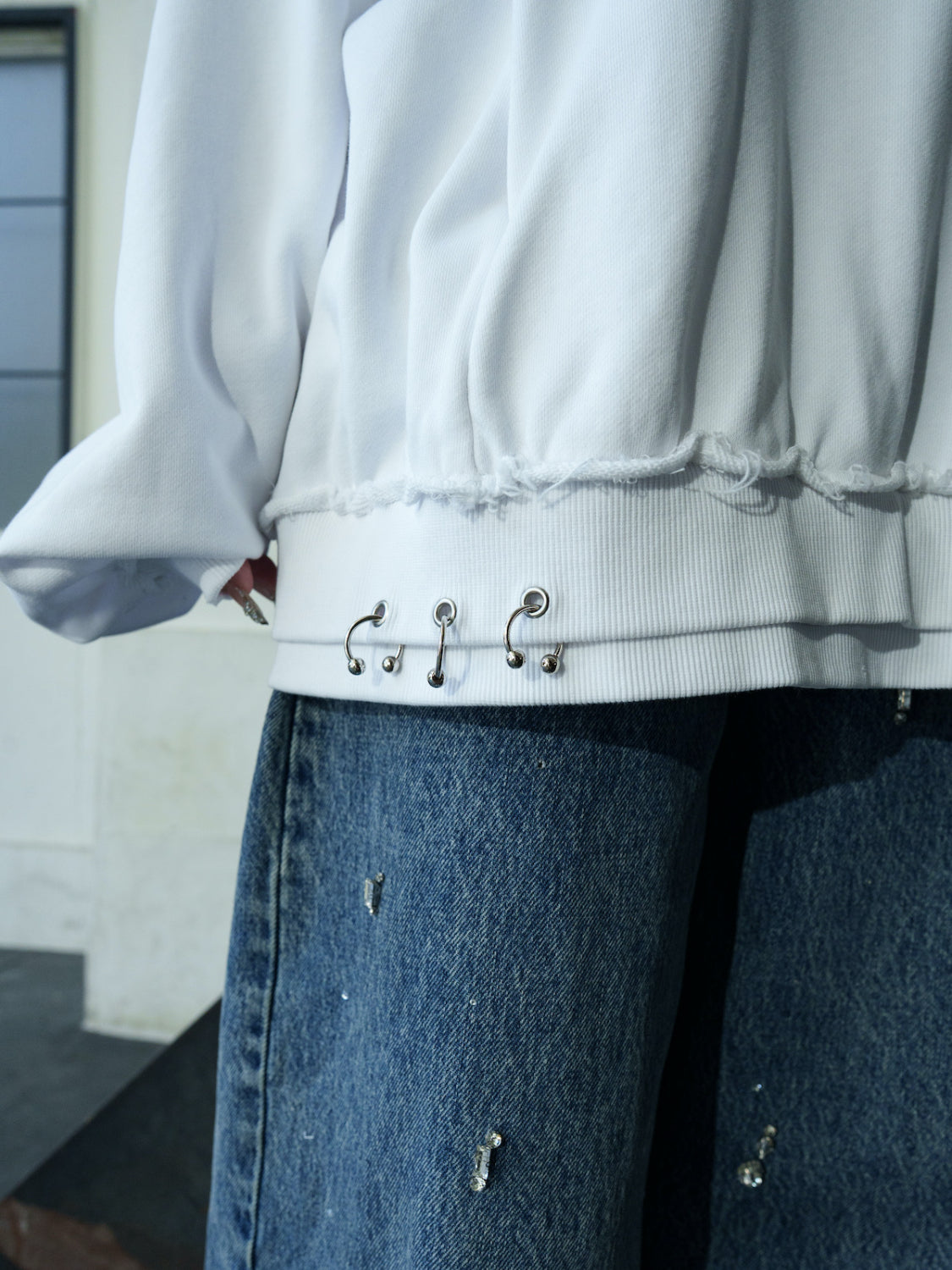 [UNISEX] Washed パヴェドロップ プルオーバー
