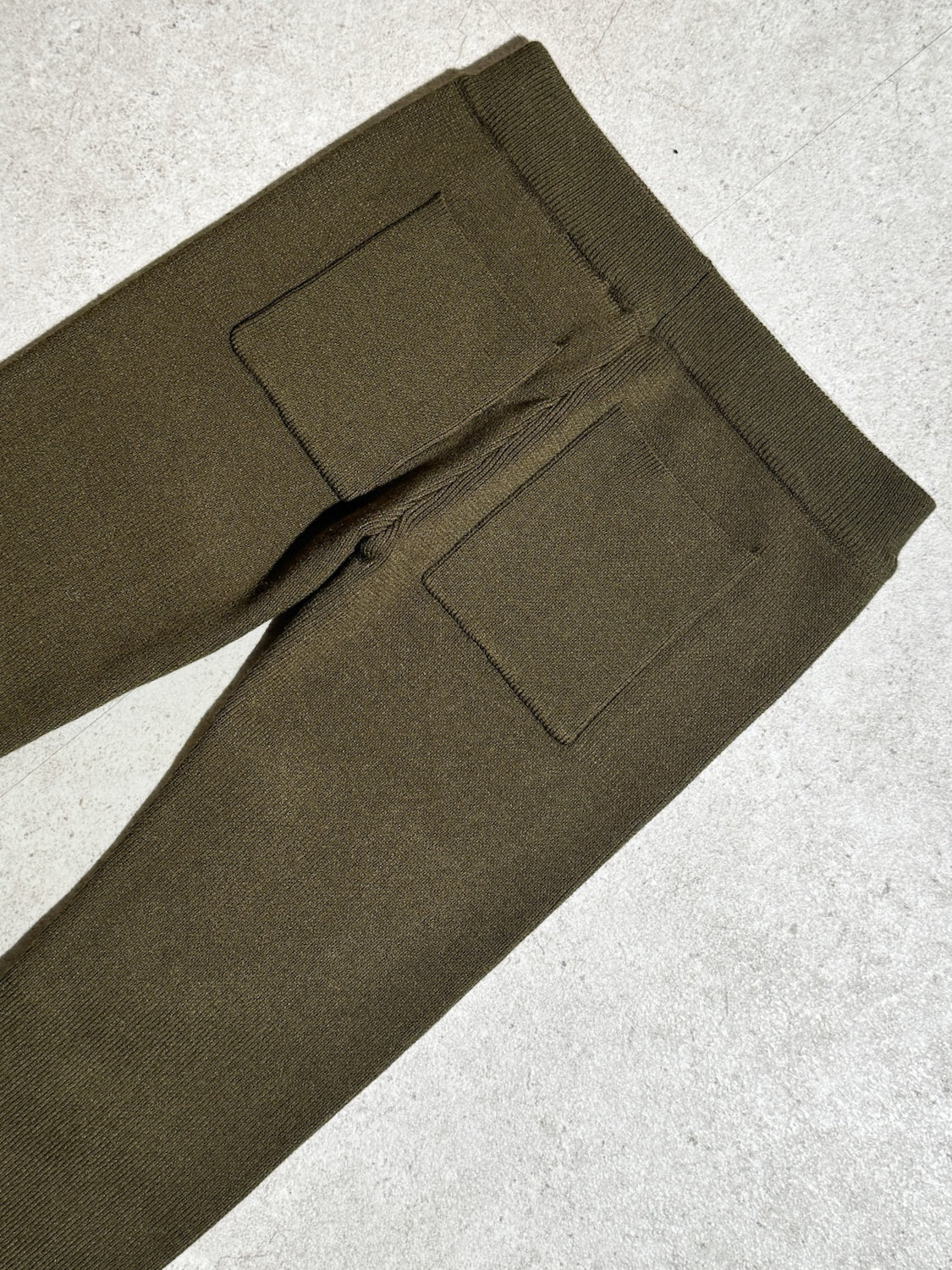 3ピース フーディー ポンチョ KNIT セットアップ
