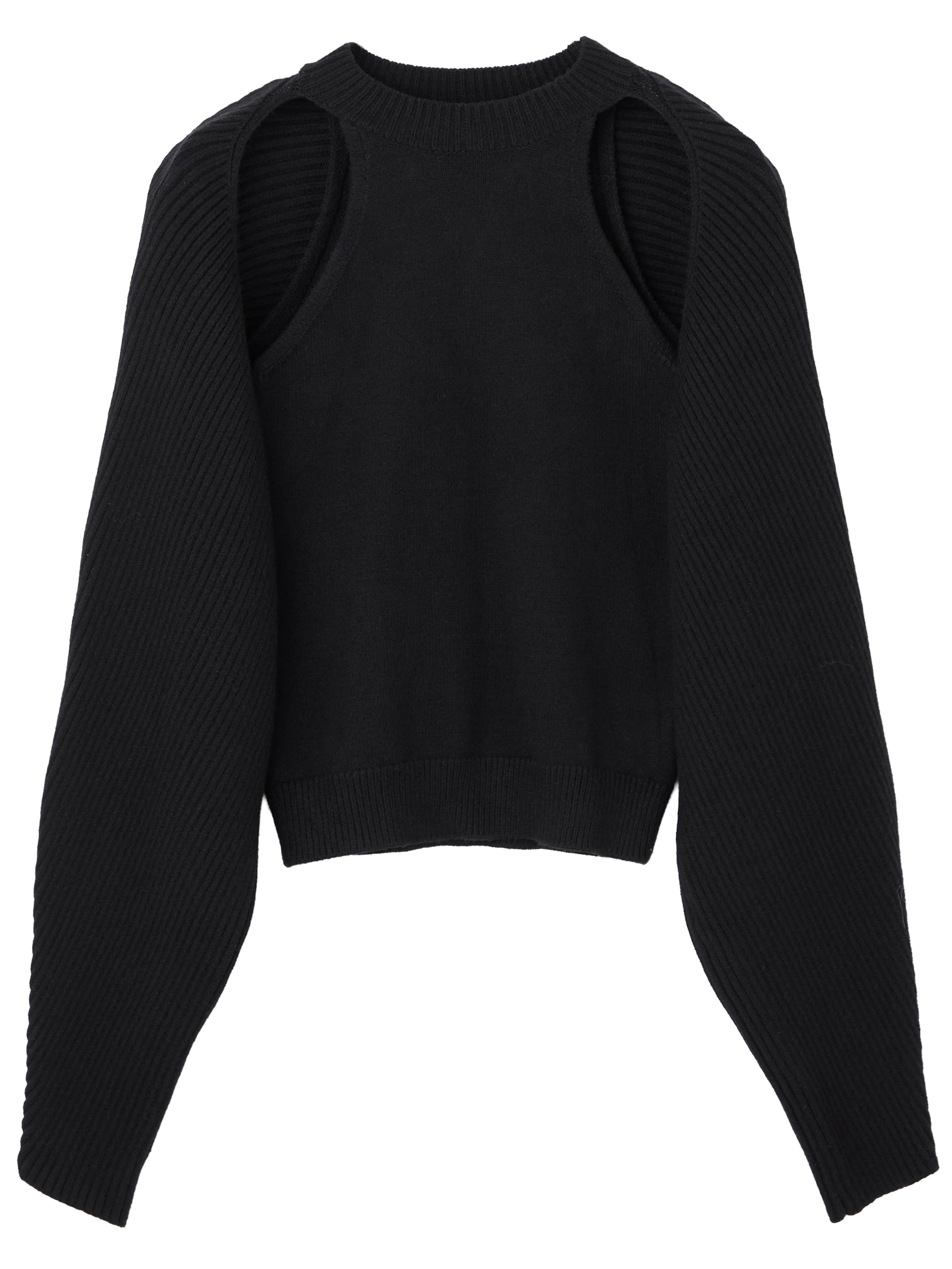 Bolero ドッキング ニット トップス