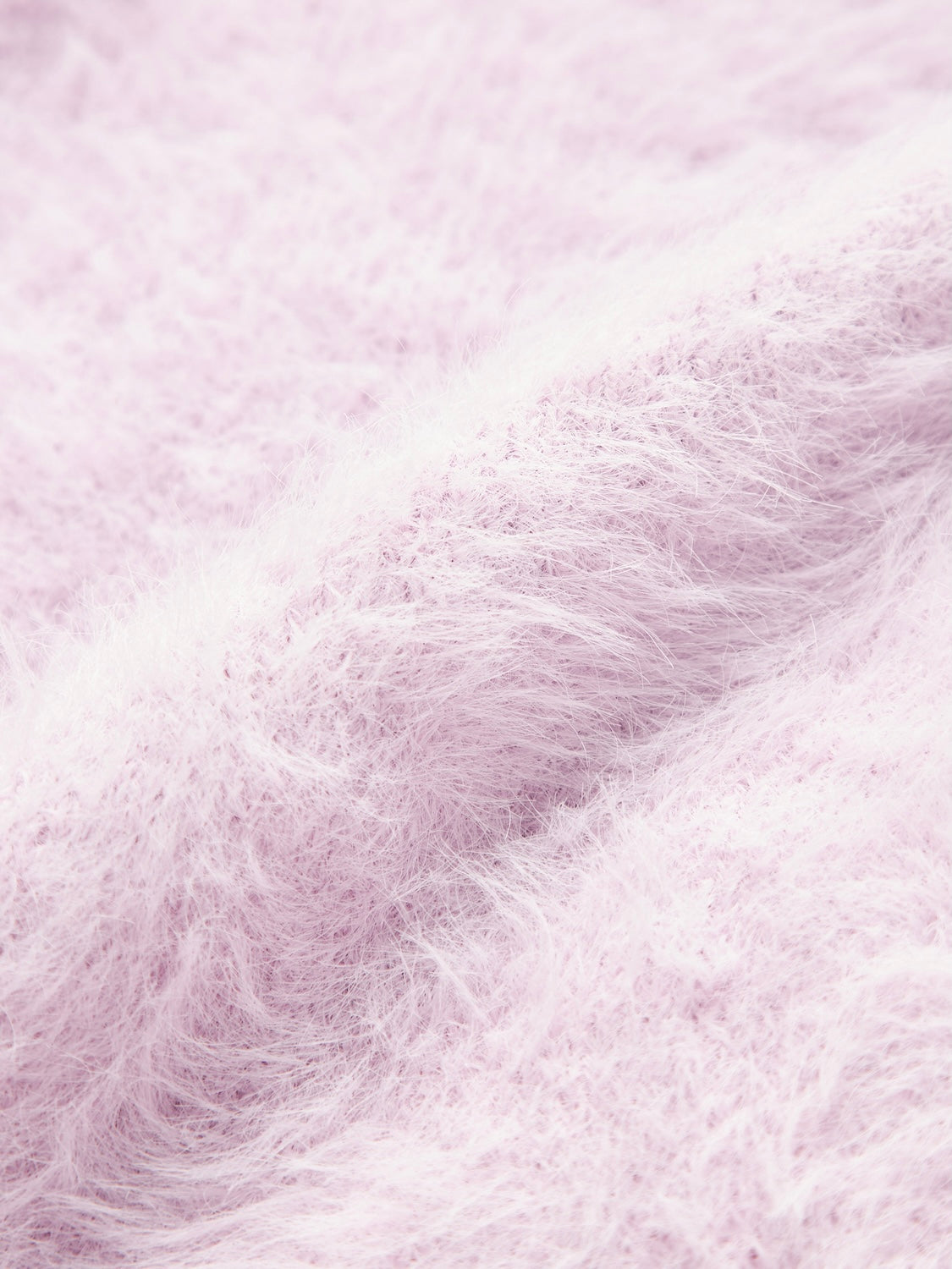 UNISEX] Shaggy ボンディング KNIT Zip フーディー