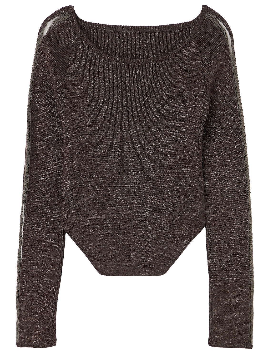 シアー Double ライン ラメニット