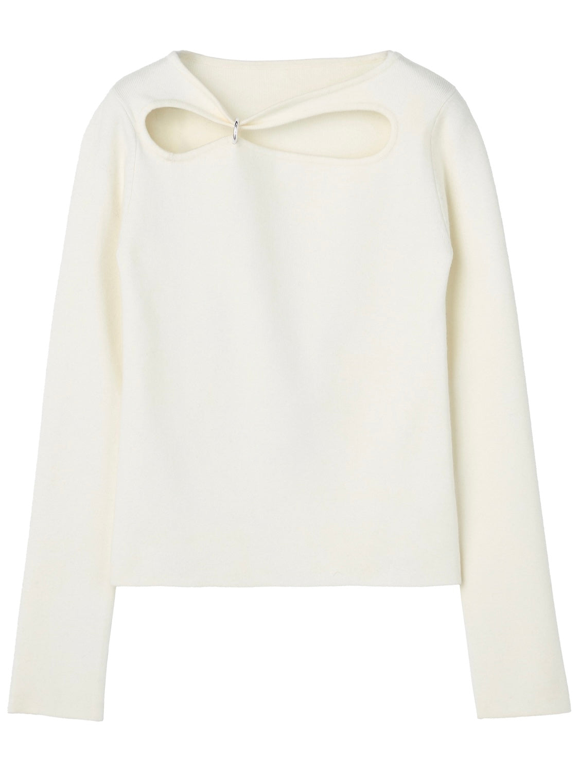 Ring アクセント KNIT トップス