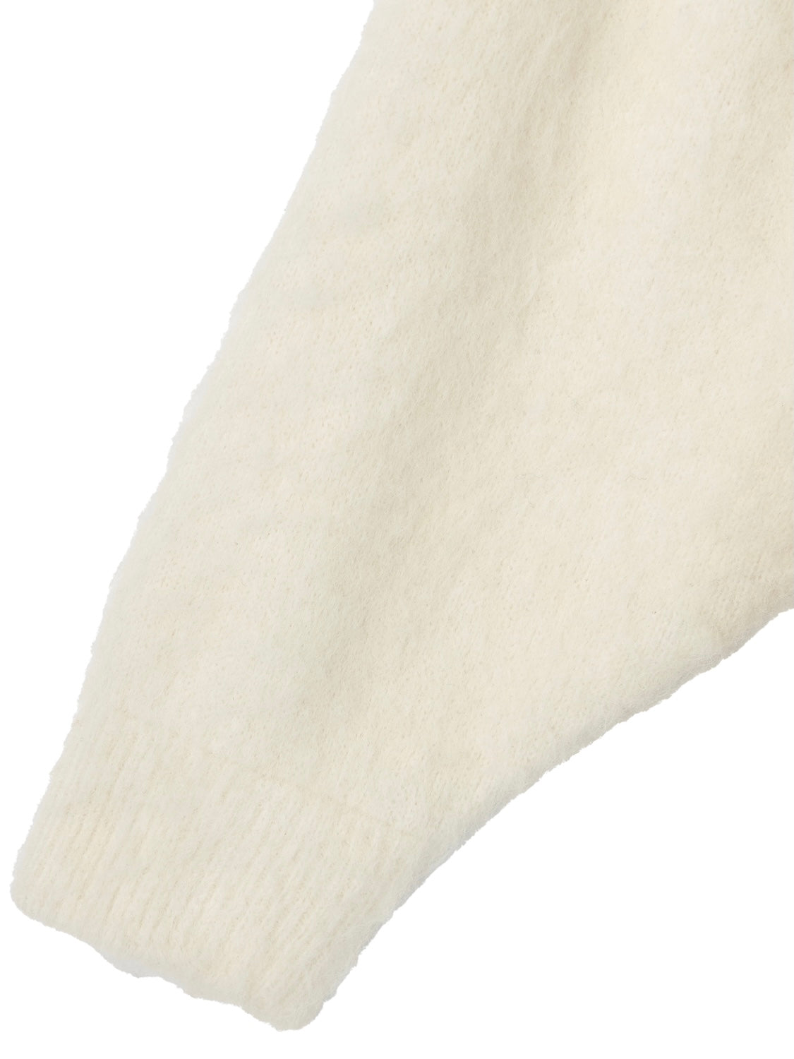 オフショルダー フロント Zip KNIT