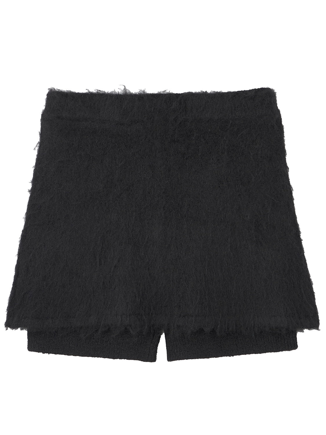 ショートパンツ レイヤード KNIT スカート