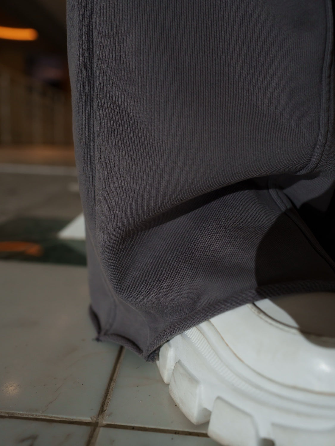 Washed カットオフ フーディー  Set-up