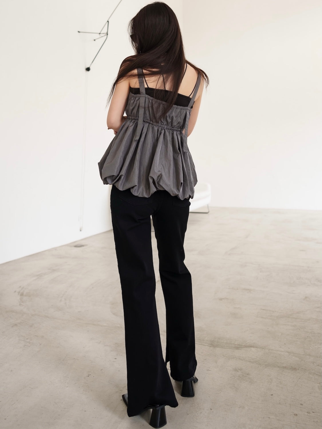 Wide Denim Pants