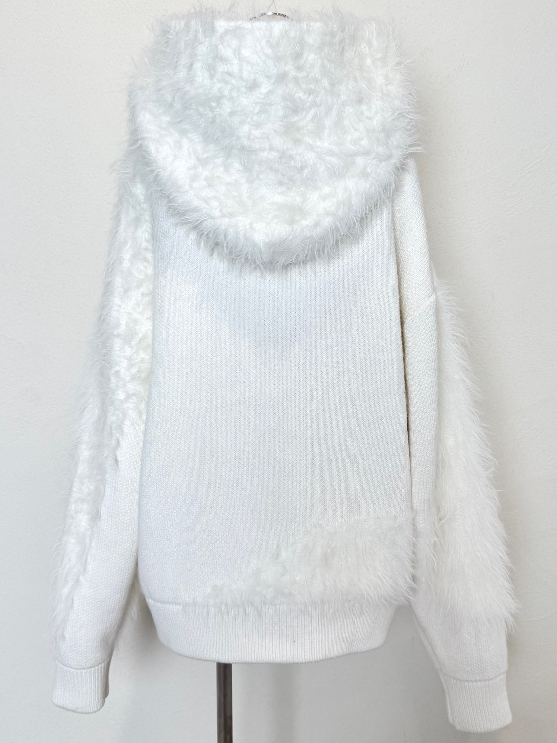 UNISEX] Shaggy ドッキング KNIT フーディー