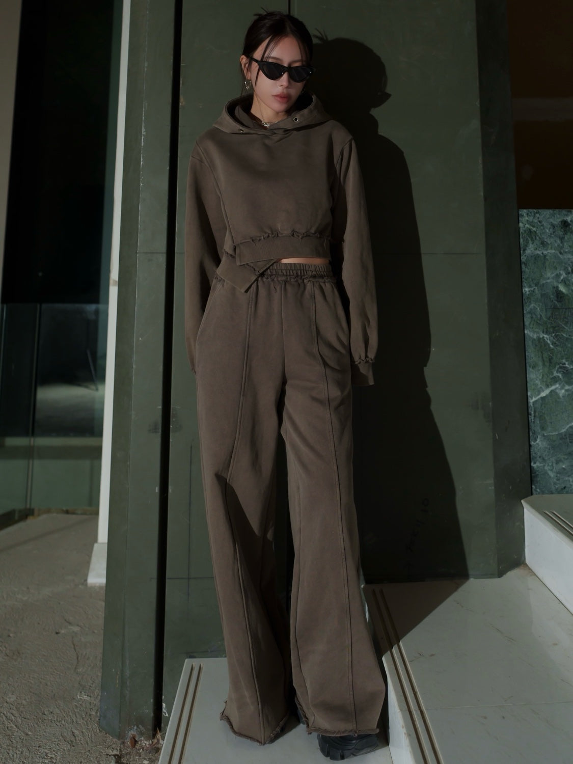 COLOR：ブラウン
<br>
MODEL：159cm